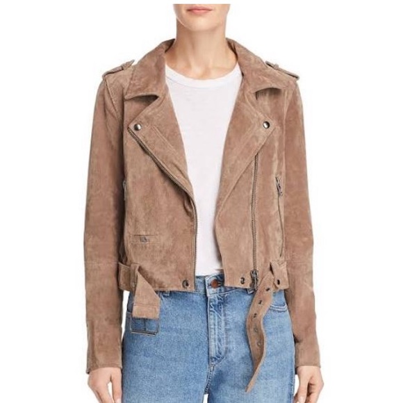 BLANK NYC Suede Moto Jacket - Picture 1 of 5